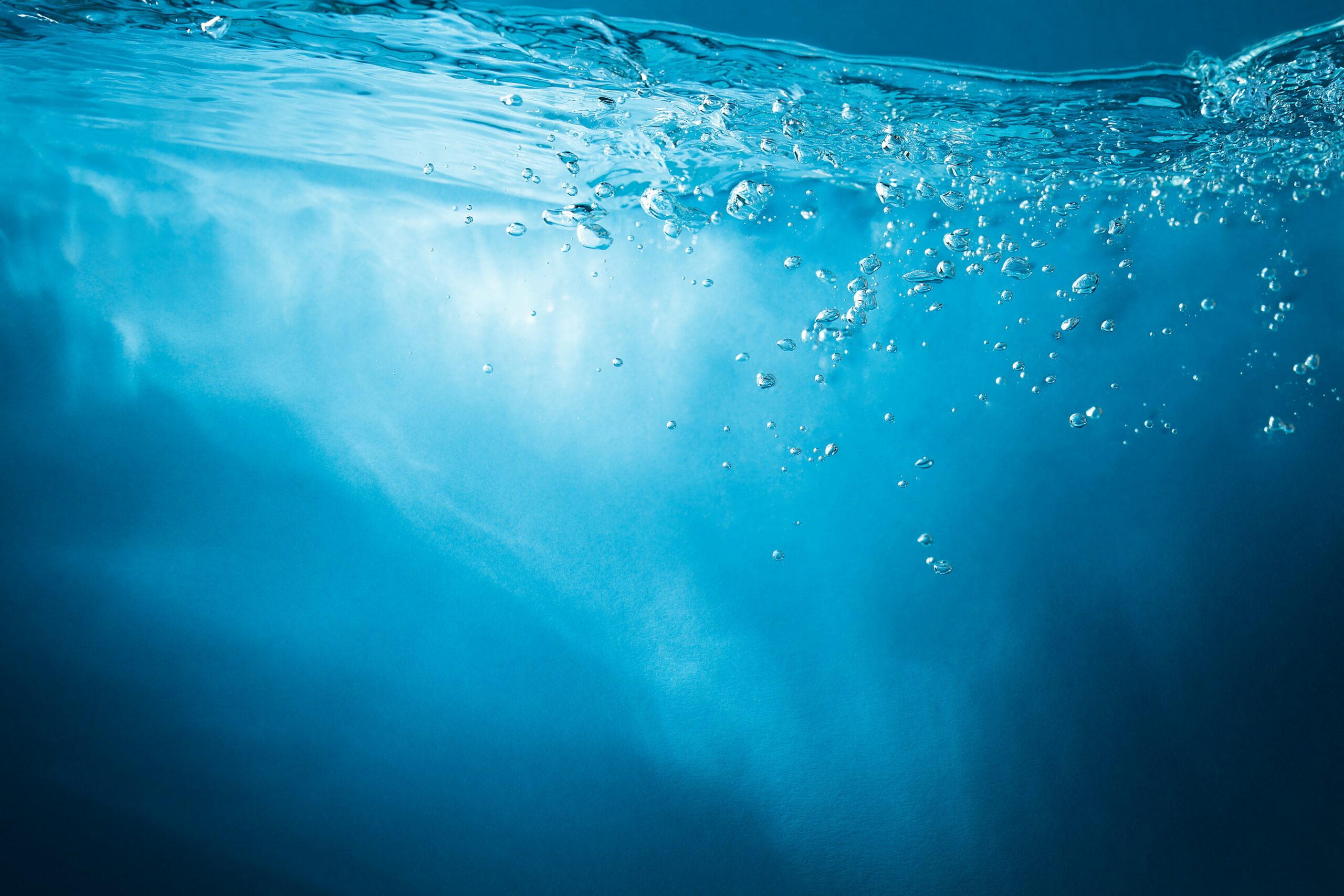 Under the surface of some water